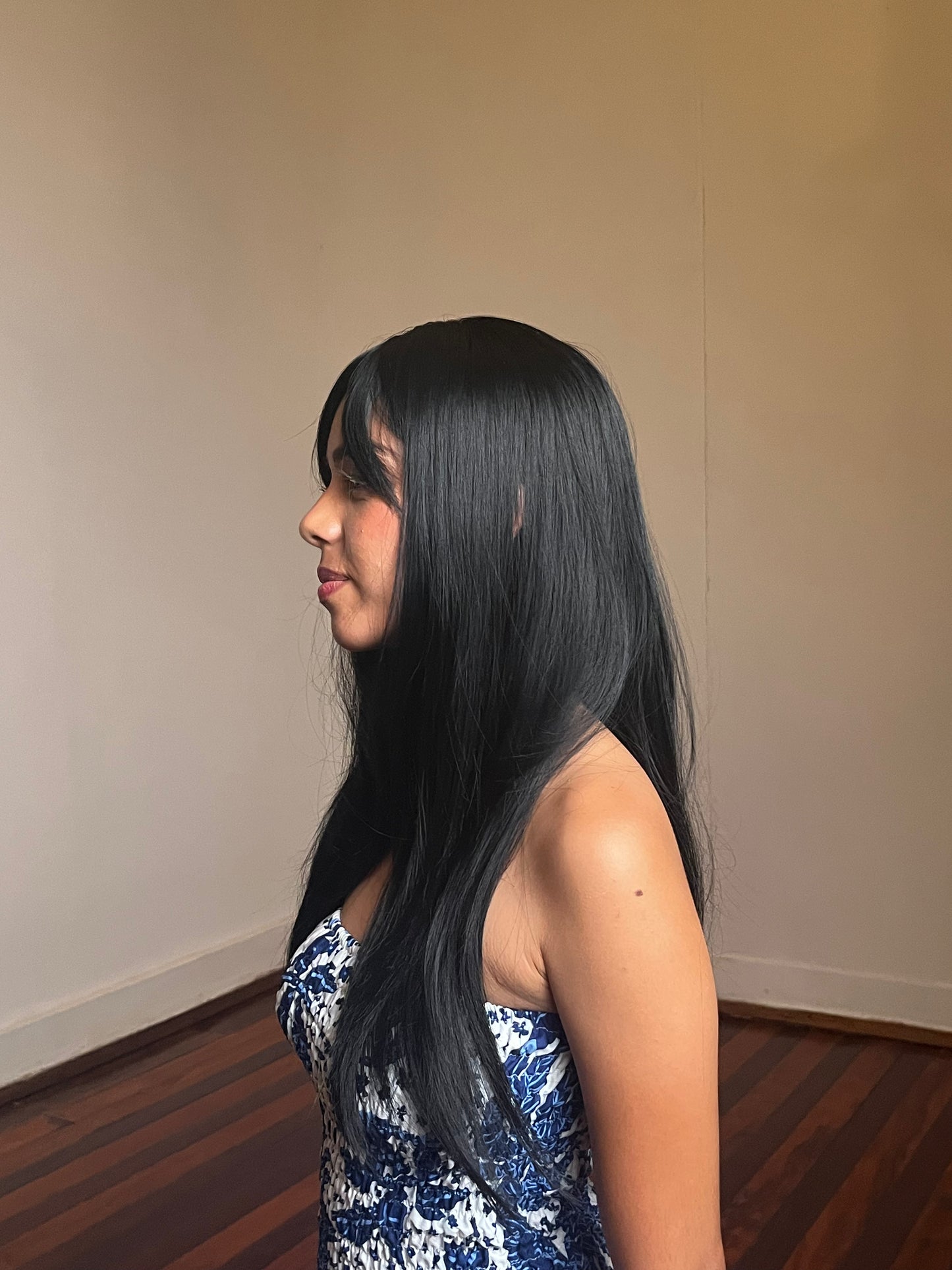 Peruca Cabelo Pronto com Franja – Visual Instantâneo